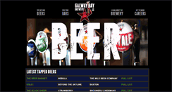 Desktop Screenshot of galwaybaybrewery.com